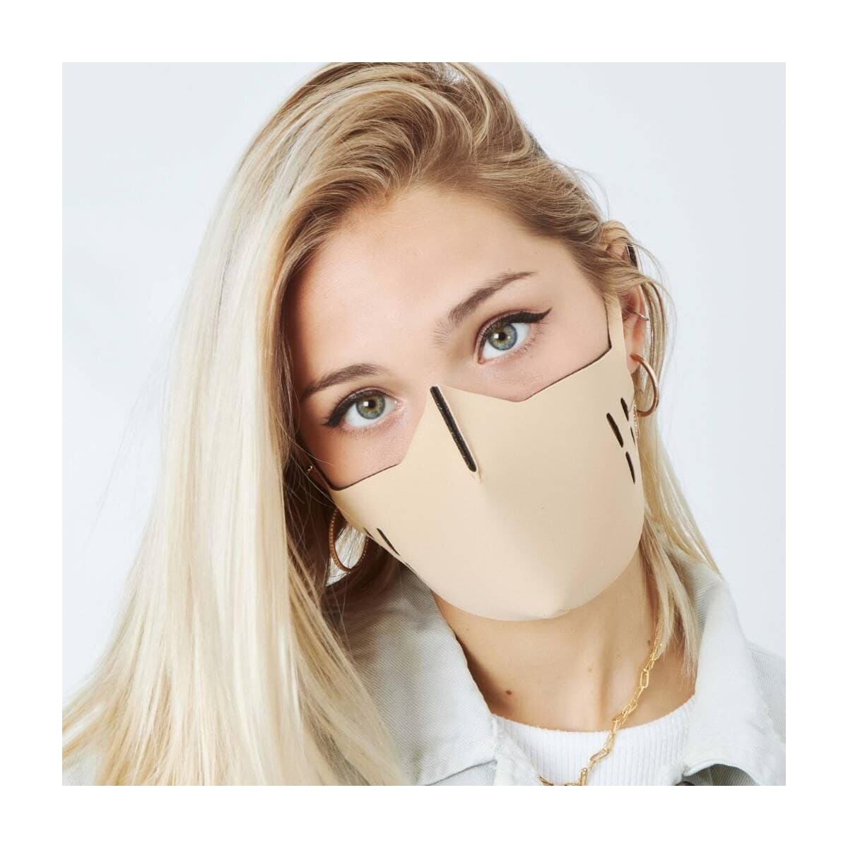 Men's Scarves Save My Bag Beige