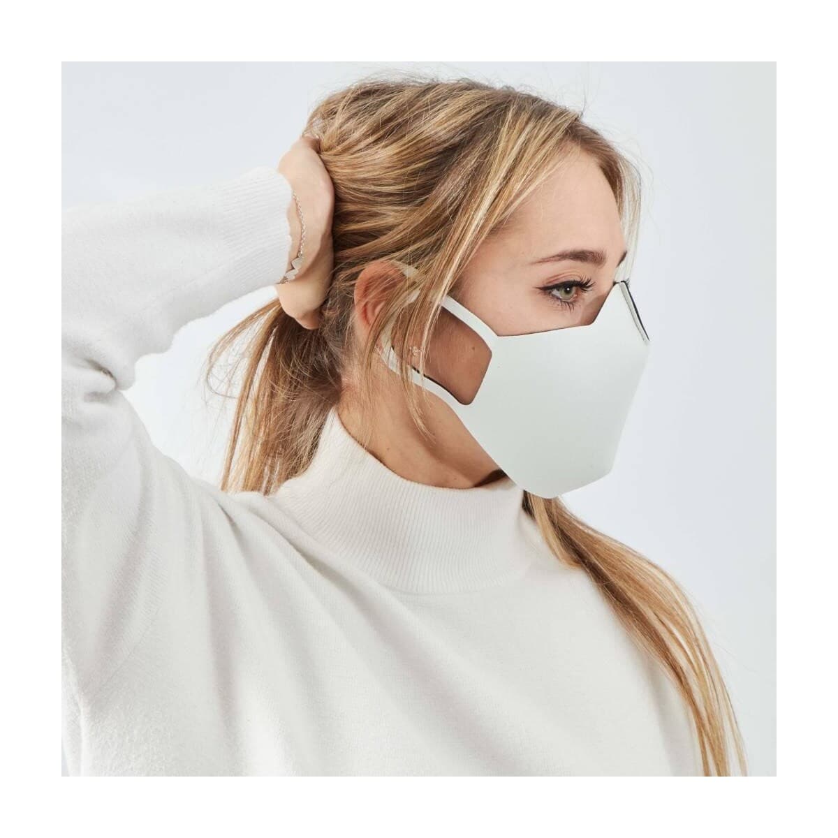 Women's Scarves Save My Bag White