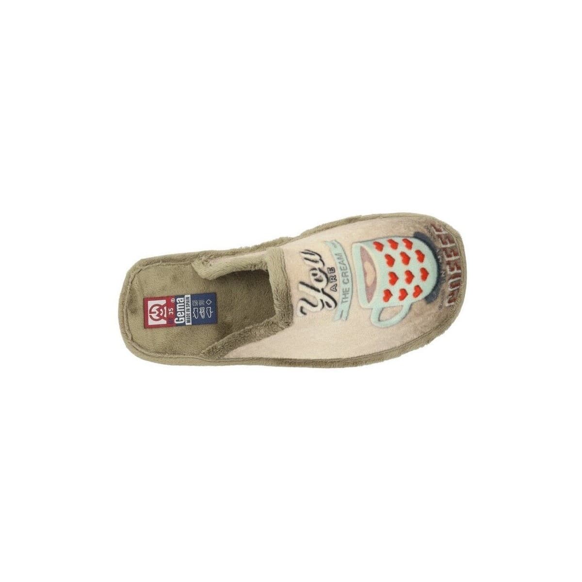 Women's House Slippers Gema Garcia Brown