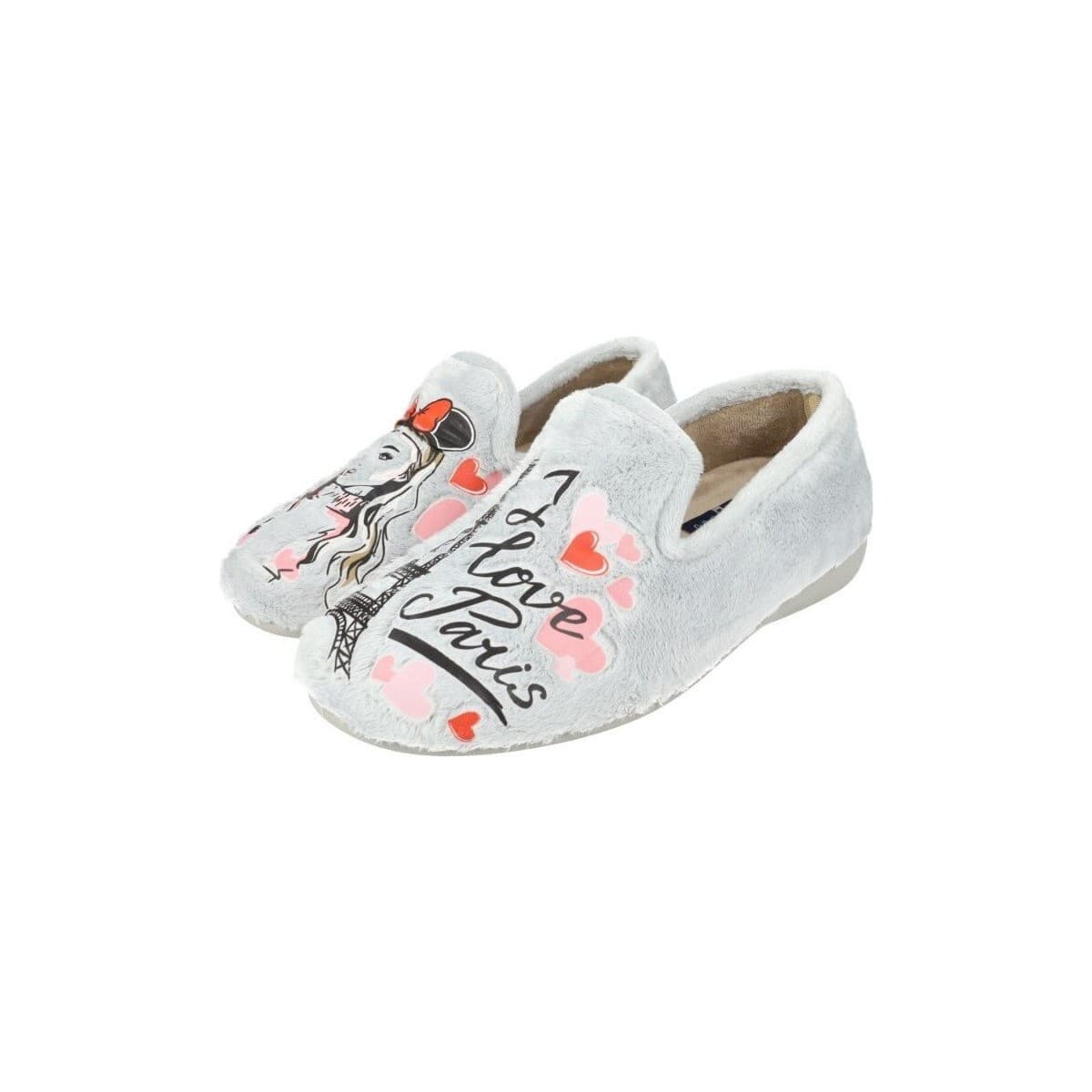 Women's House Slippers Gema Garcia Gray