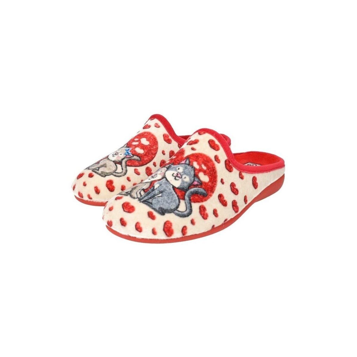 Women's House Slippers Gema Garcia Red