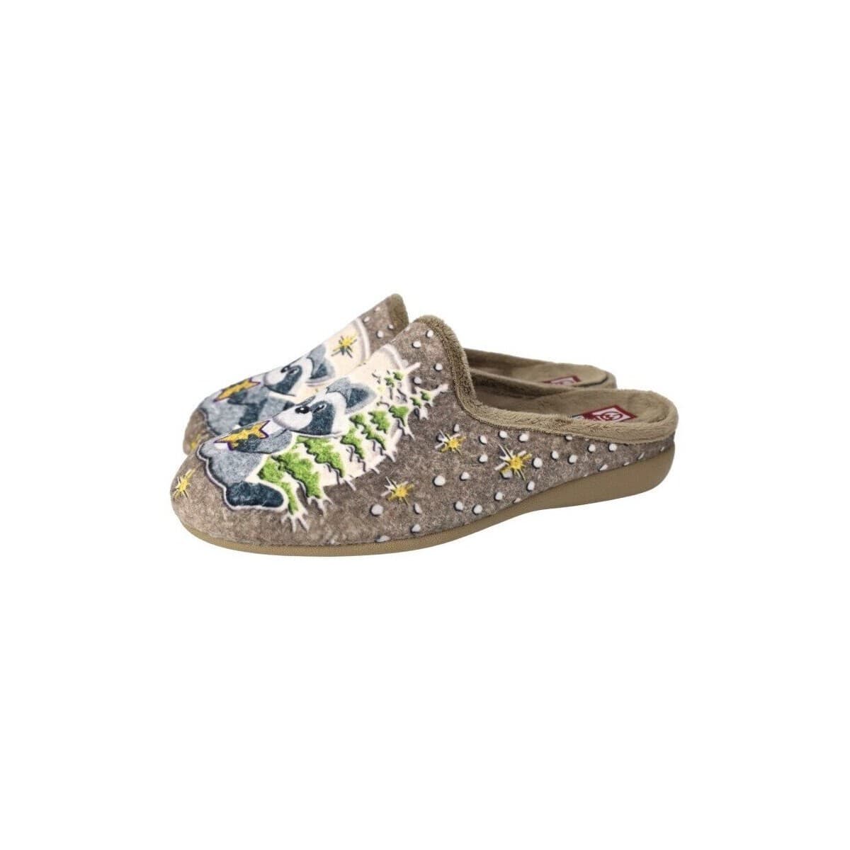 Women's House Slippers Gema Garcia Brown