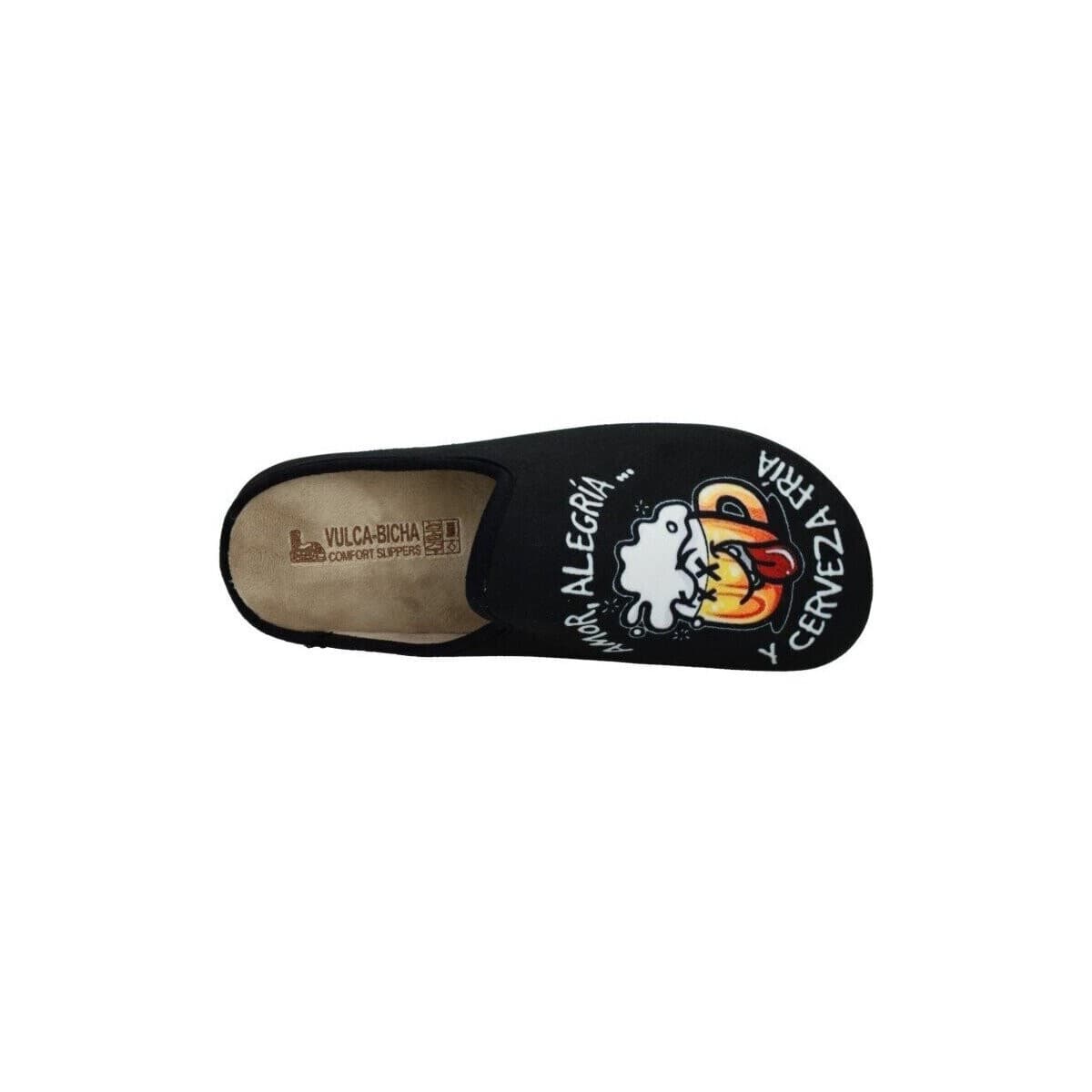 Men's House Slippers Vulca-bicha Black