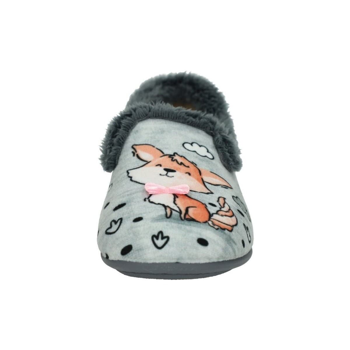 Girls' House Slippers Vulca-bicha Gray