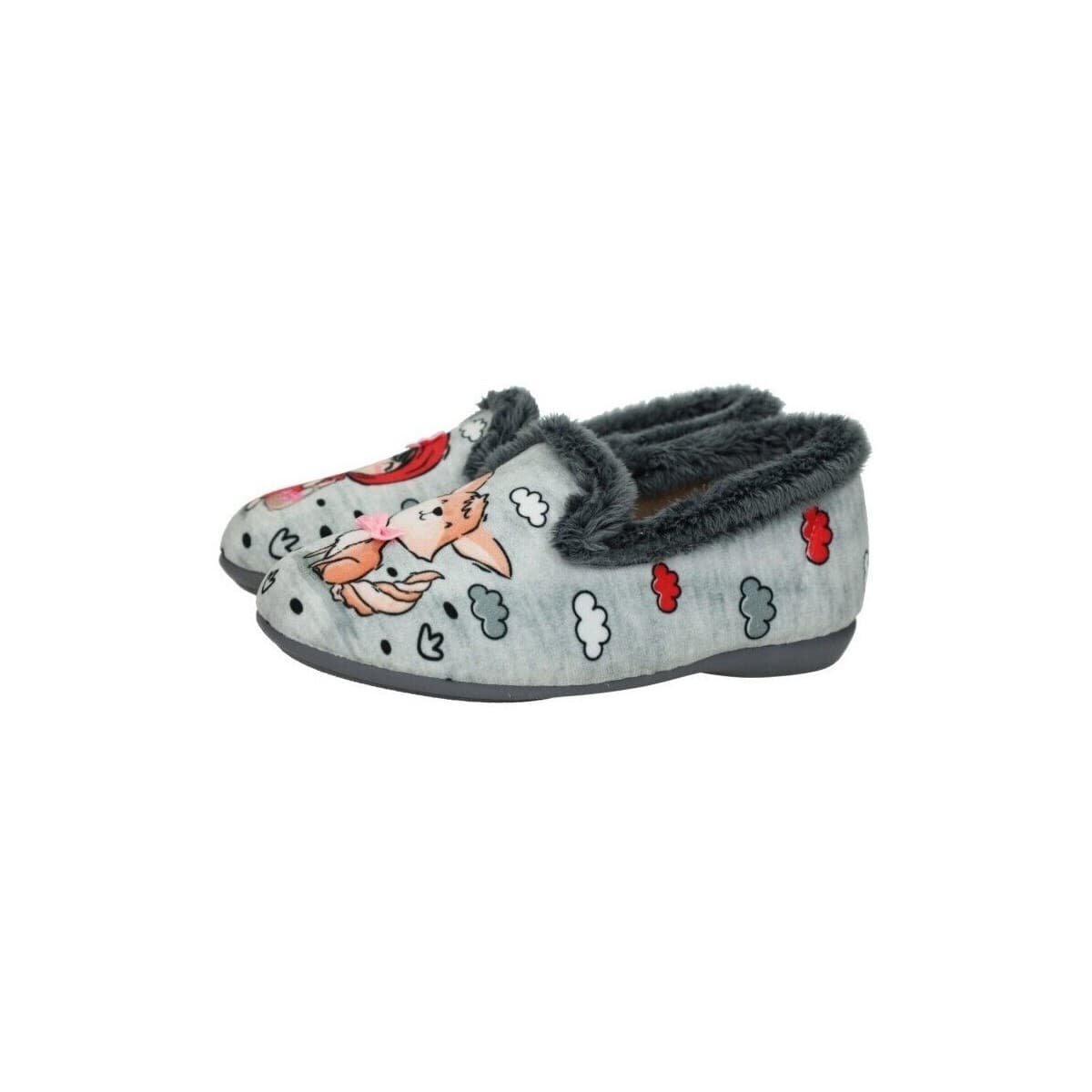 Girls' House Slippers Vulca-bicha Gray