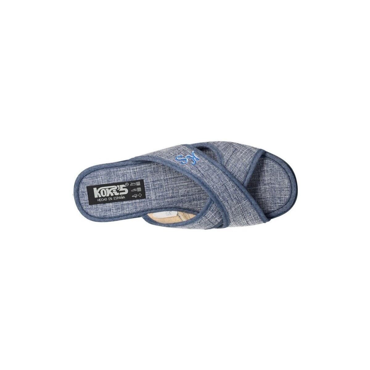 Women's House Slippers Kokis Blue