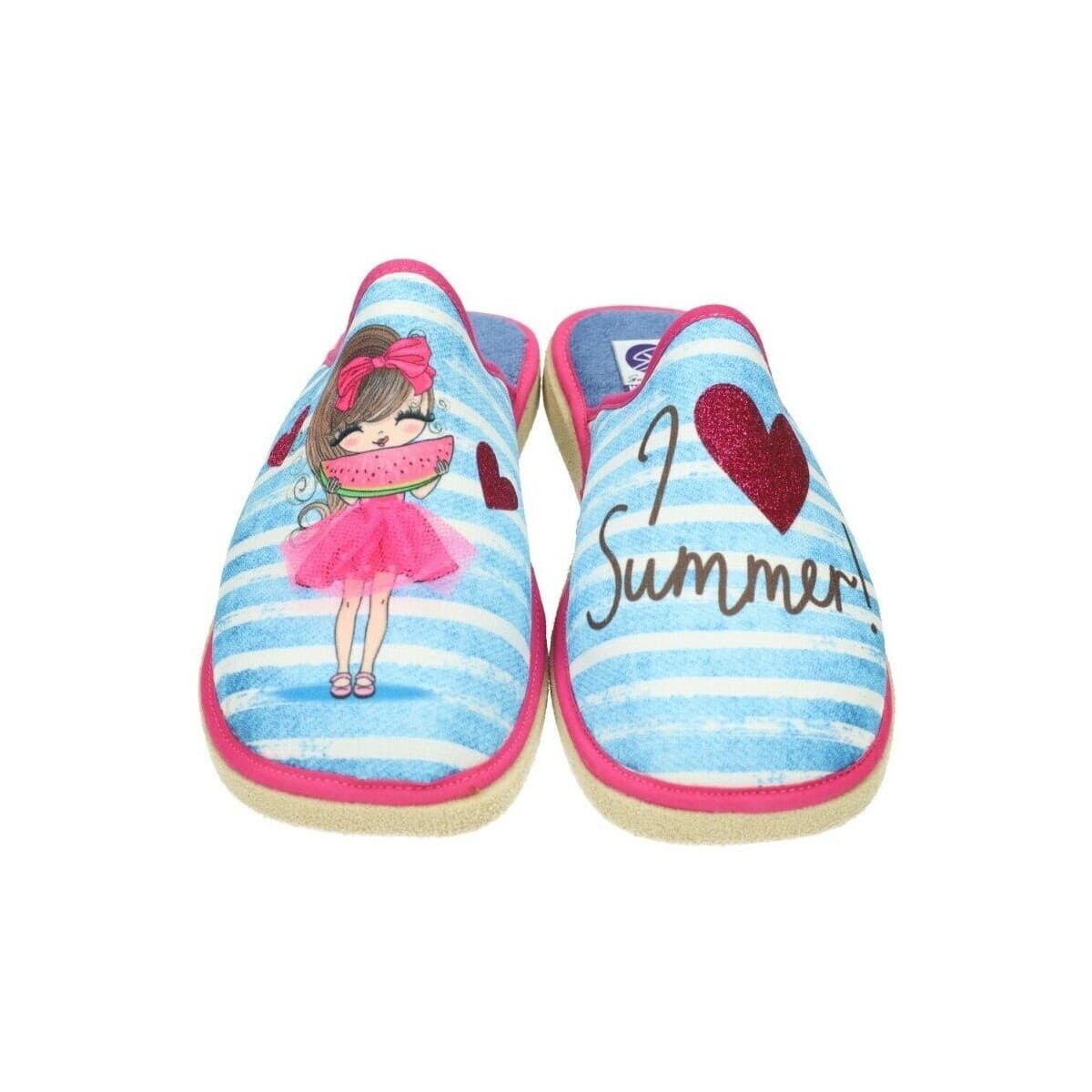 Women's House Slippers Sandali Blue