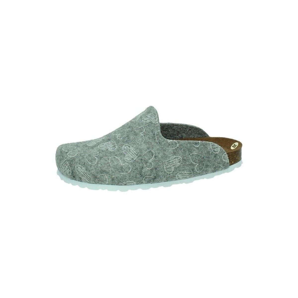 Women's House Slippers Sandali Gray
