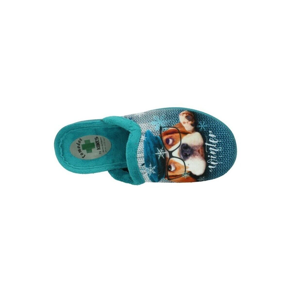 Women's House Slippers Kokis Blue