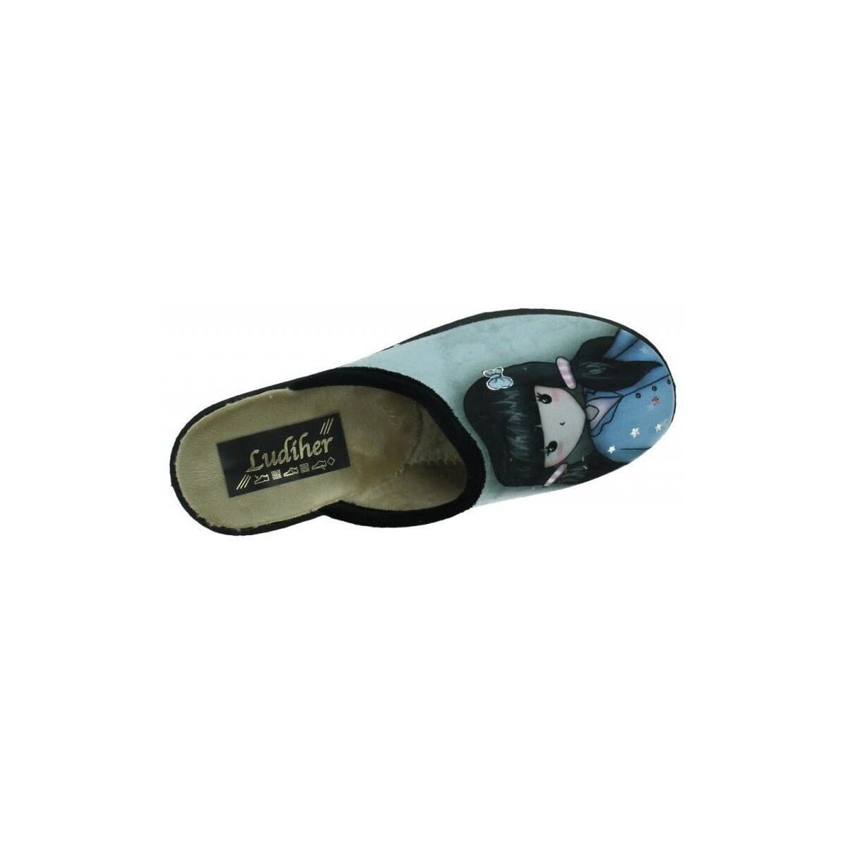Women's House Slippers Ludiher Anatomicos Gray