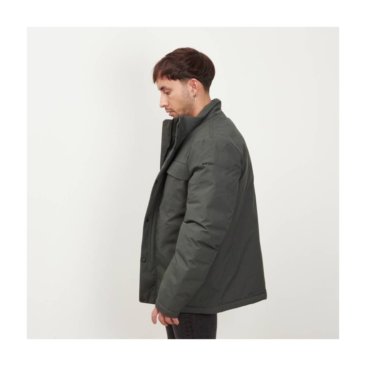 Men's Coats Geox Green