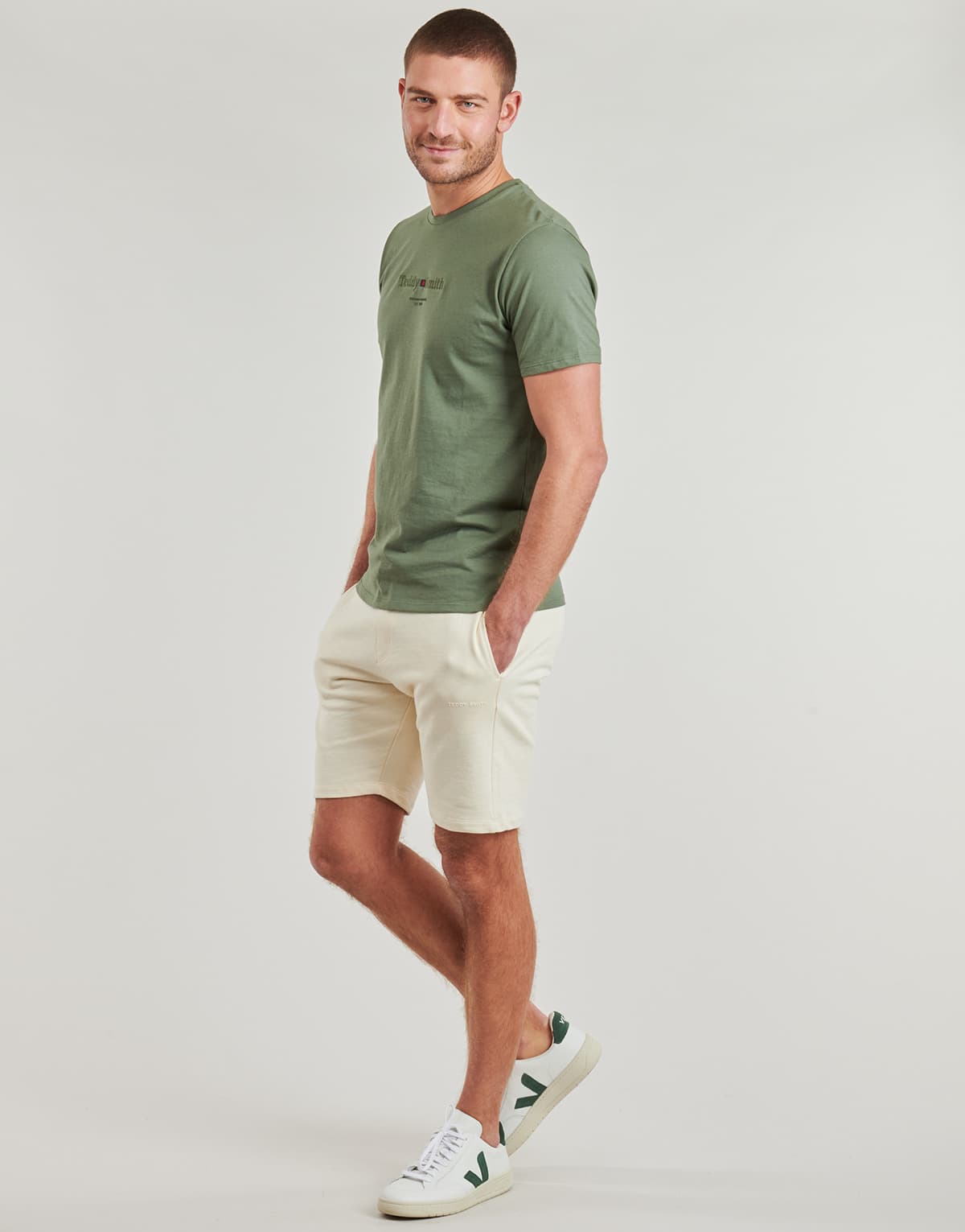 Men's Shorts Teddy Smith White