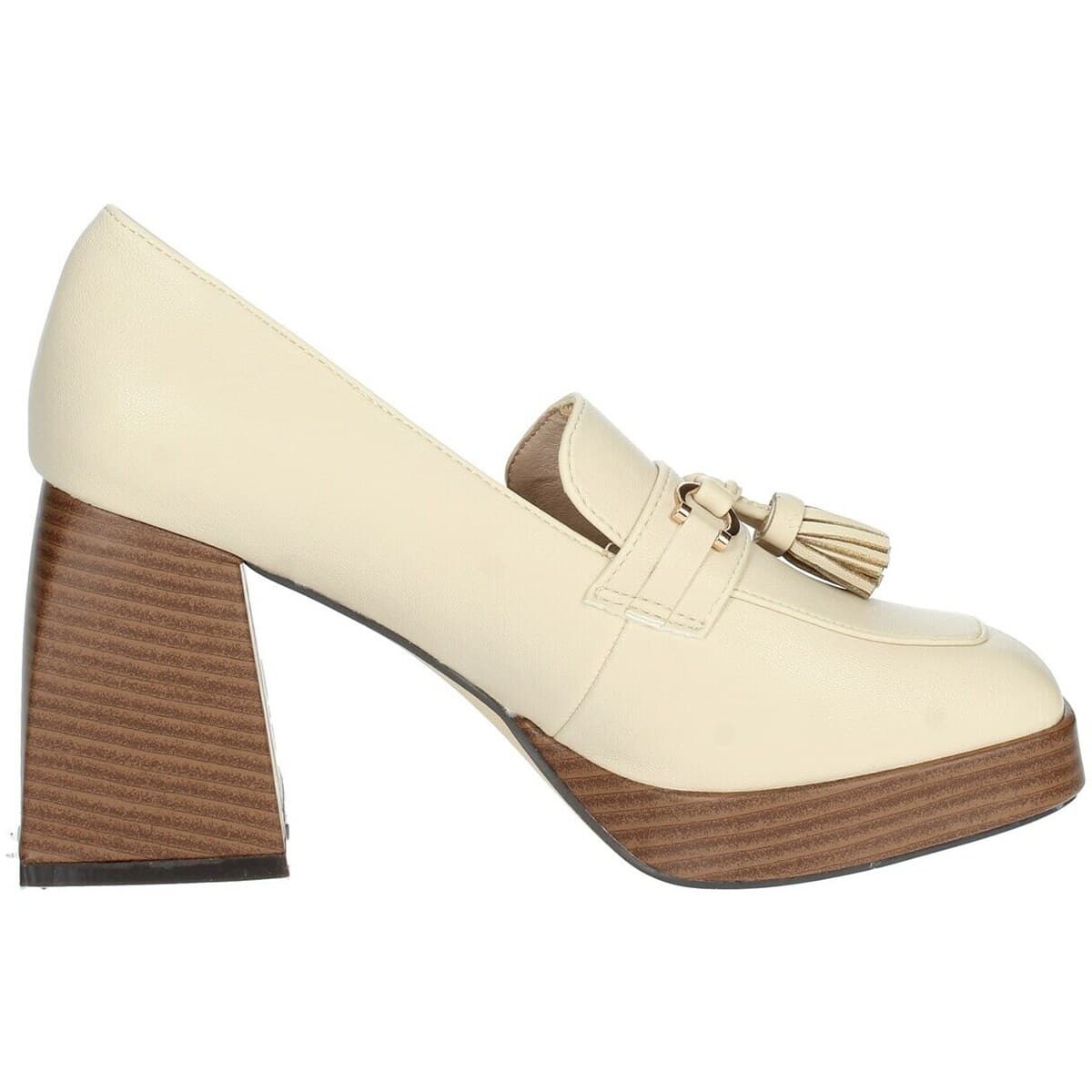 Women's Loafers Menbur Beige
