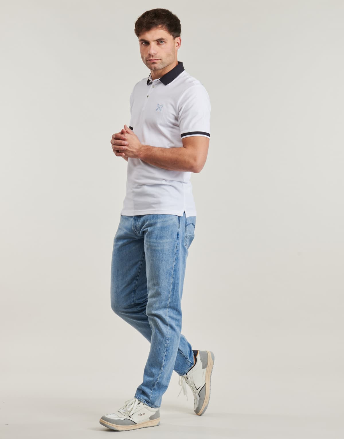 Men's Polo Shirts Oxbow White