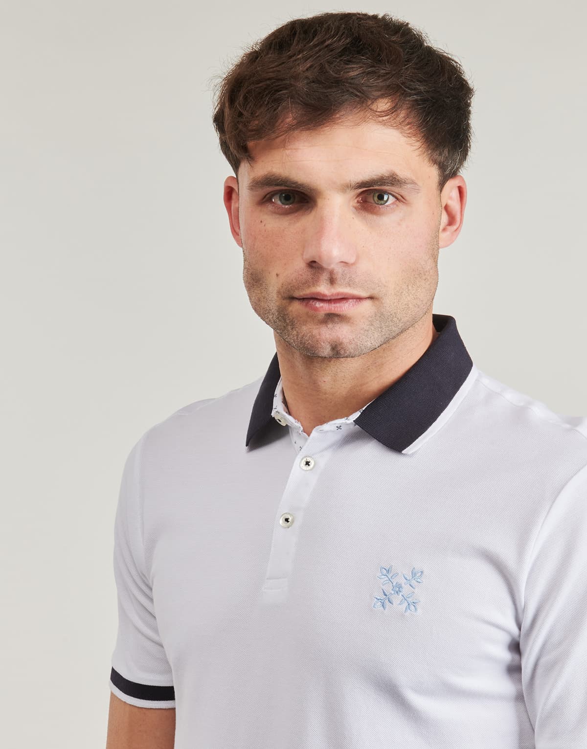 Men's Polo Shirts Oxbow White