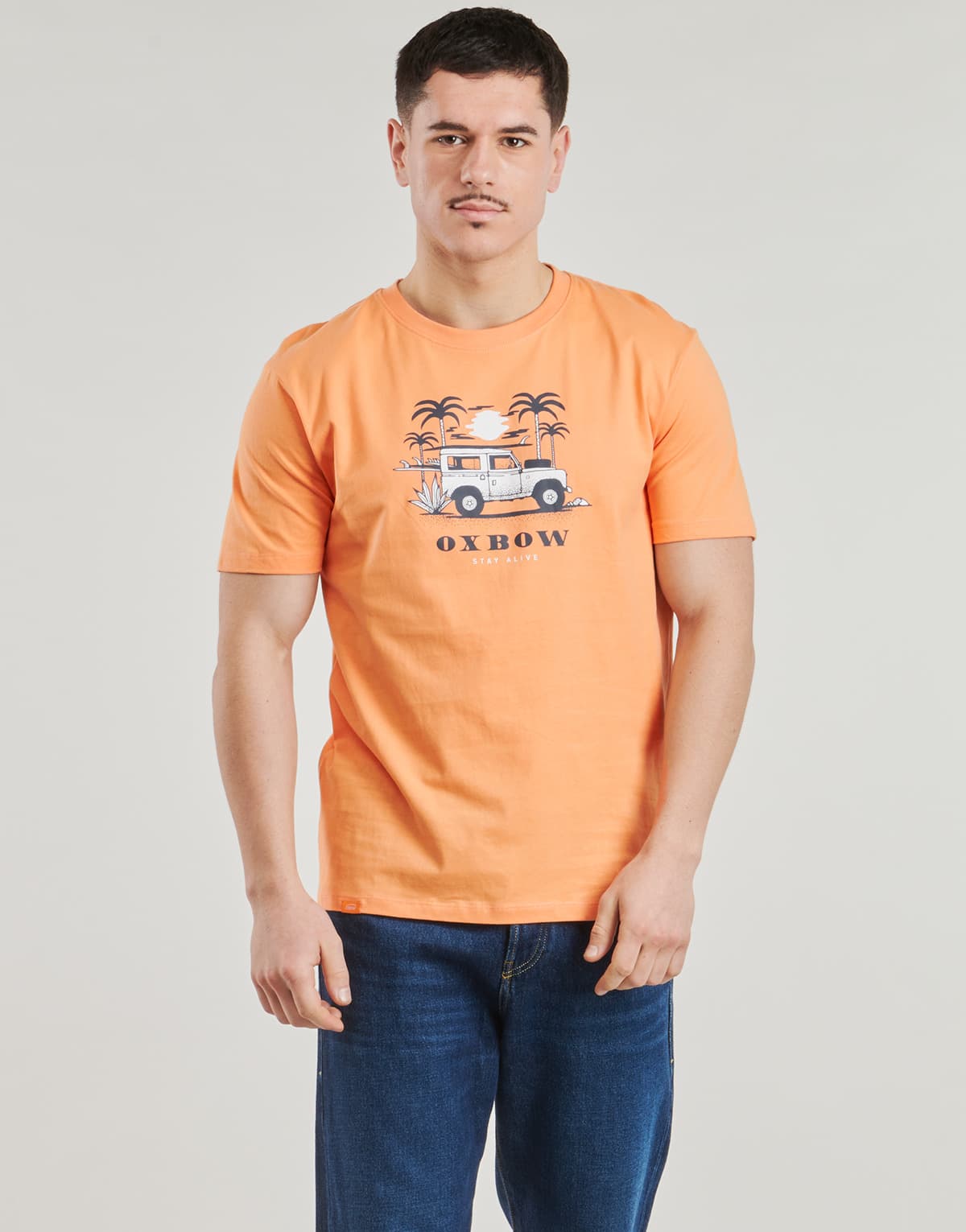 Men's T-Shirts Oxbow Orange