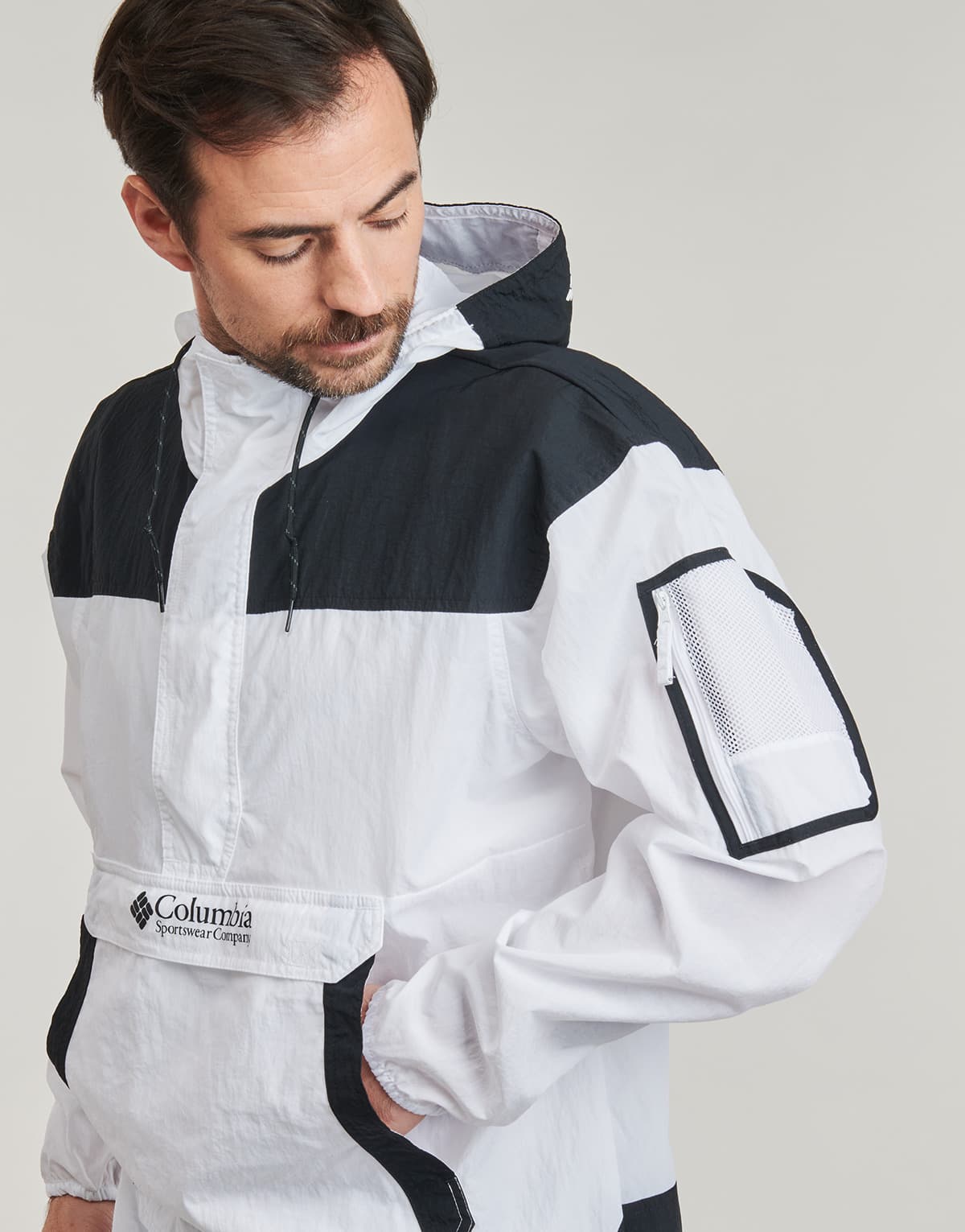 Men's Windbreakers Columbia White