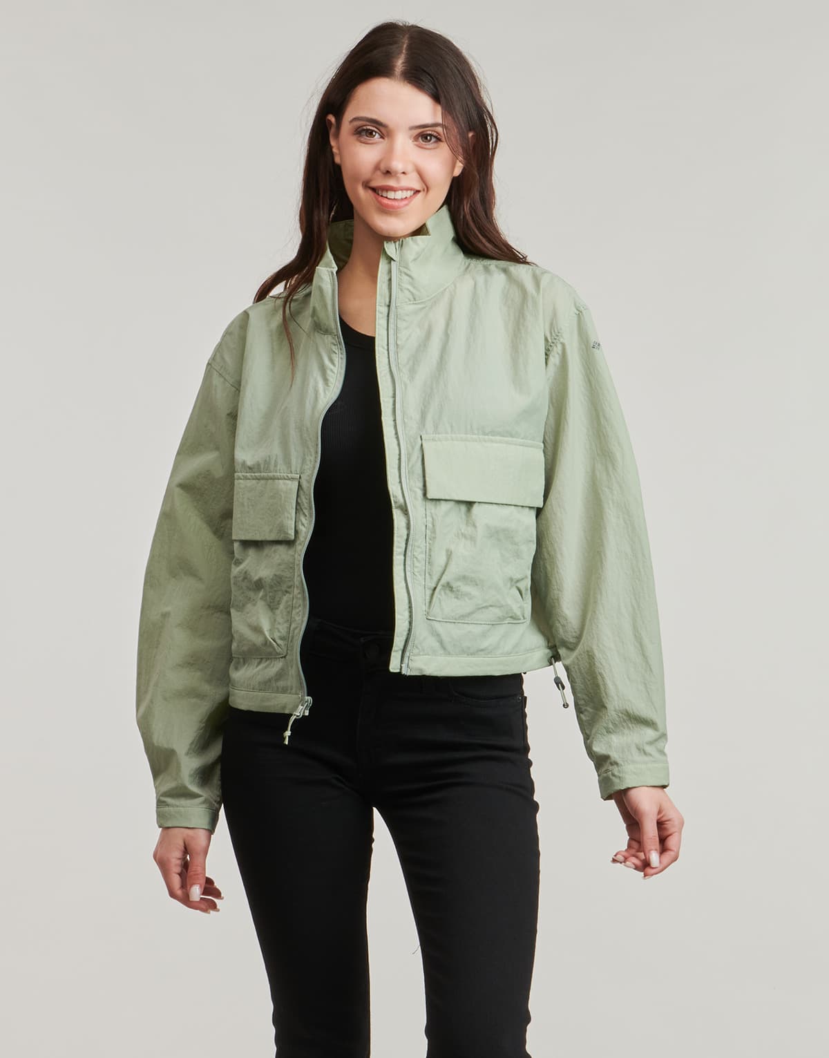 Women's Windbreakers Columbia Green