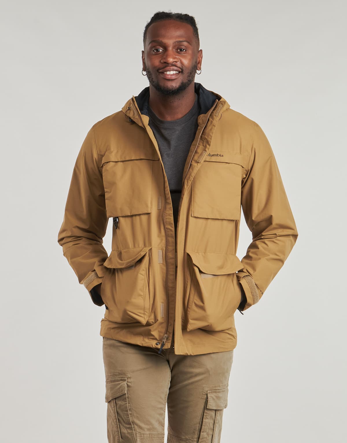 Men's Parkas Columbia Brown