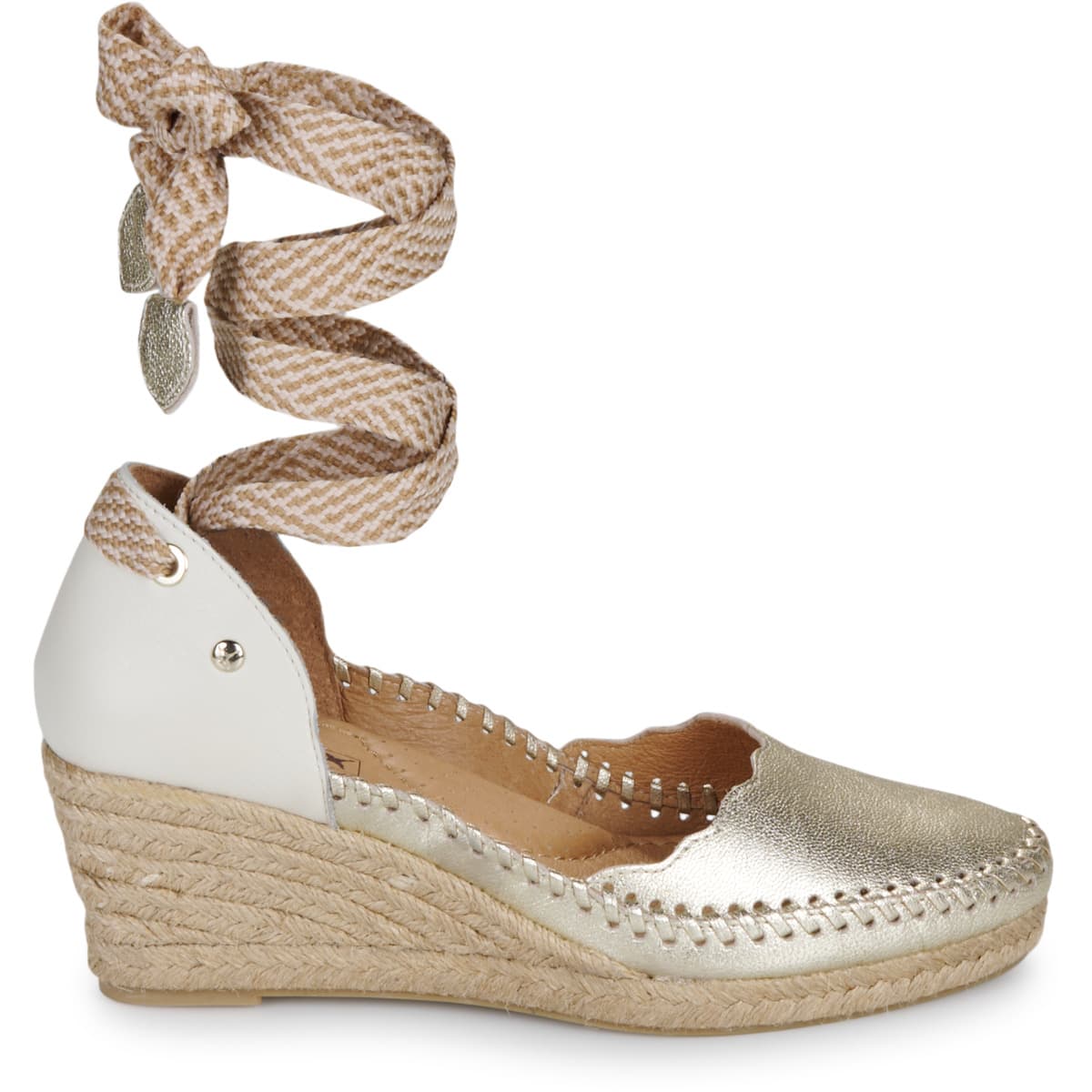 Women's Espadrilles Pikolinos Gold