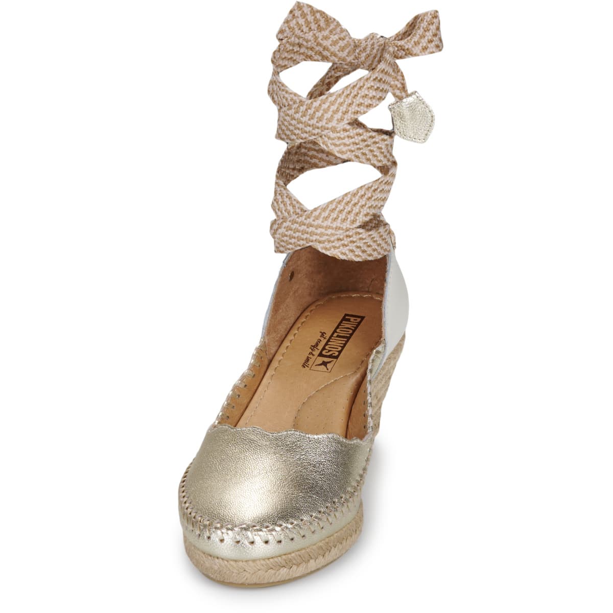 Women's Espadrilles Pikolinos Gold