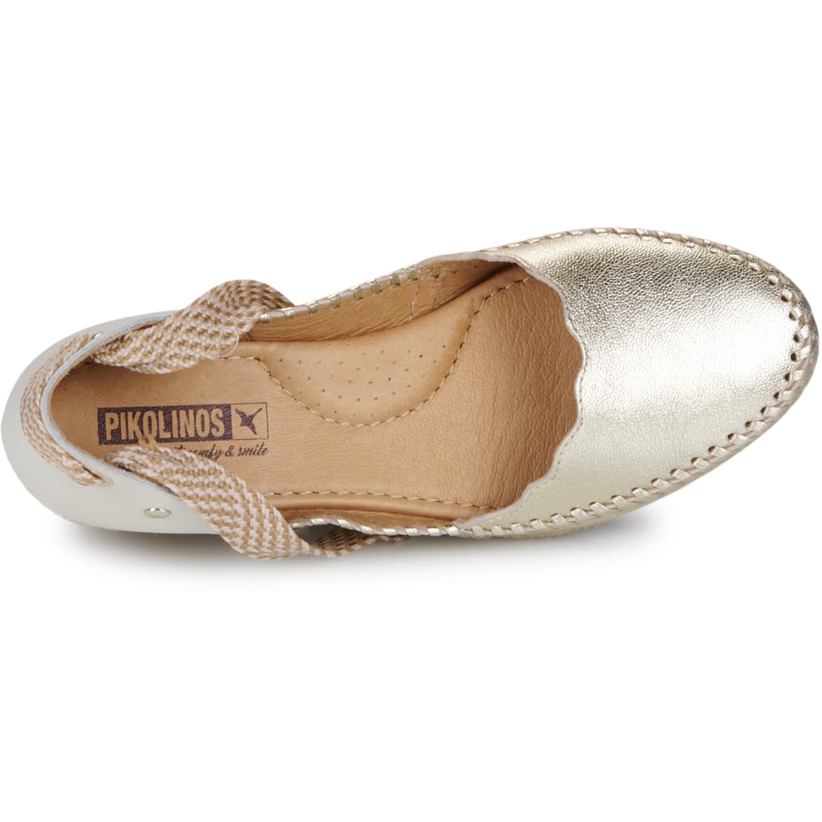Women's Espadrilles Pikolinos Gold