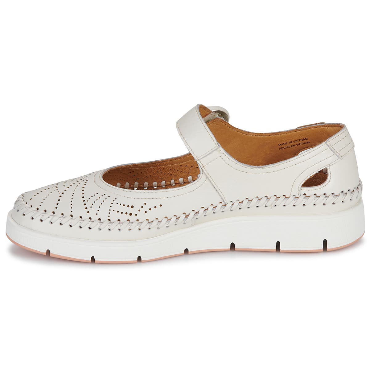 Women's Ballet Flats Pikolinos White