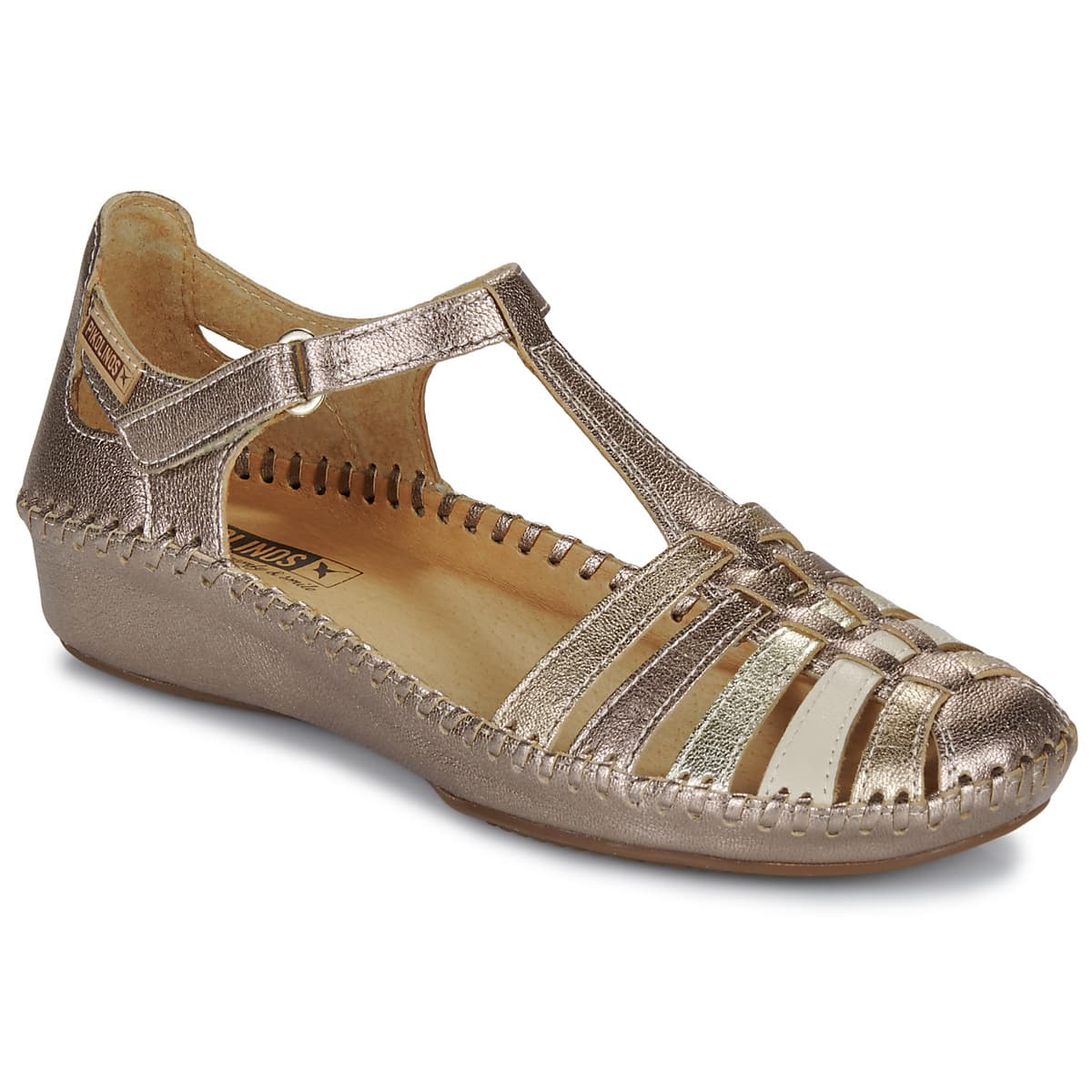 Women's Platforms Pikolinos Gold
