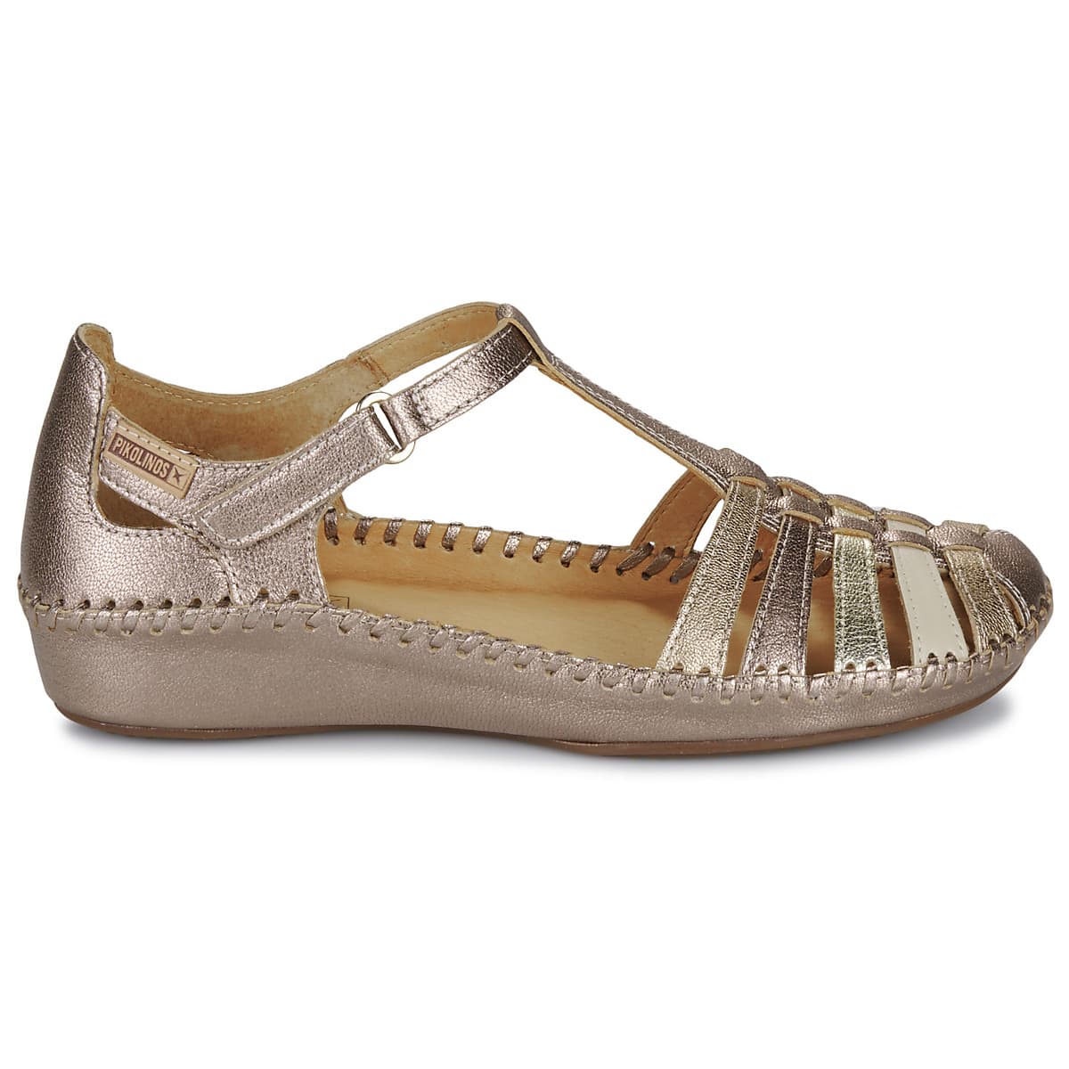 Women's Platforms Pikolinos Gold
