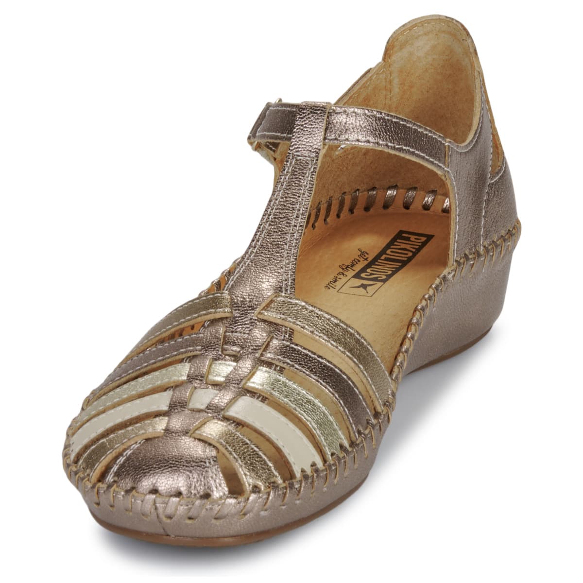 Women's Platforms Pikolinos Gold
