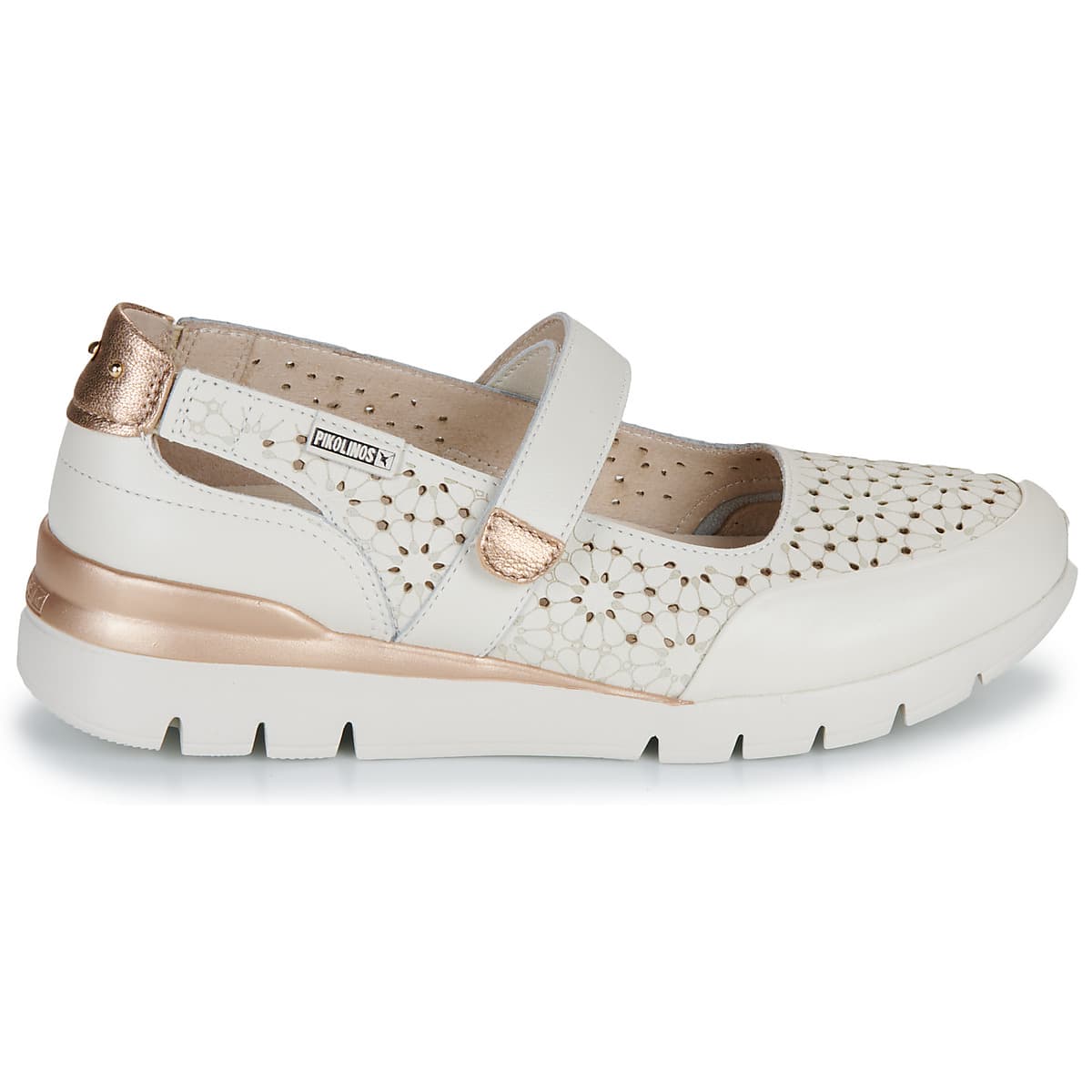 Women's Ballet Flats Pikolinos White