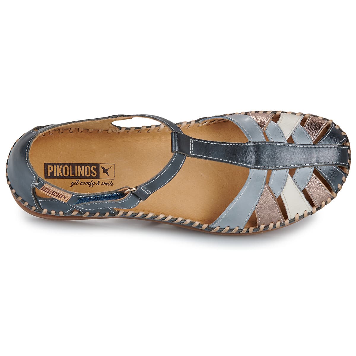 Women's Platforms Pikolinos Blue