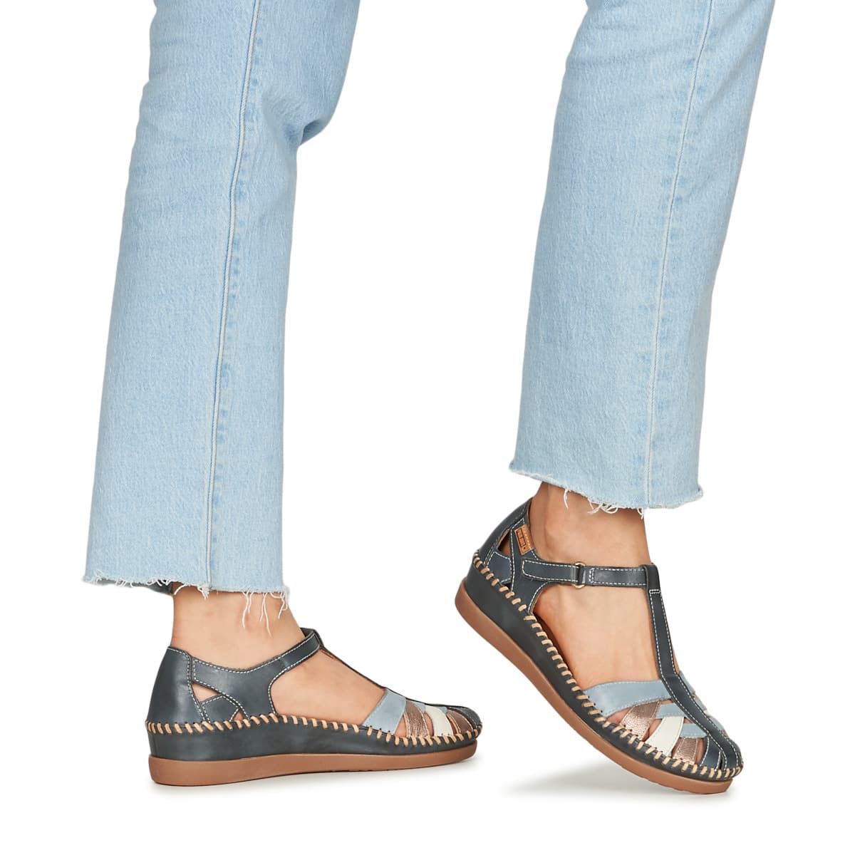 Women's Platforms Pikolinos Blue