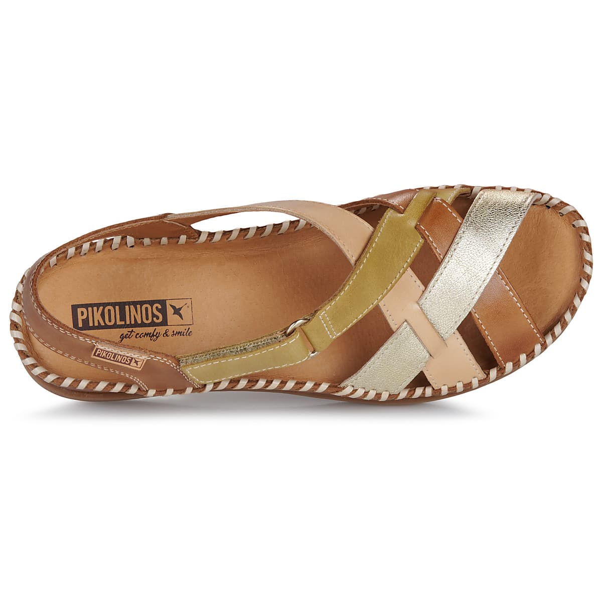 Women's Platforms Pikolinos Brown