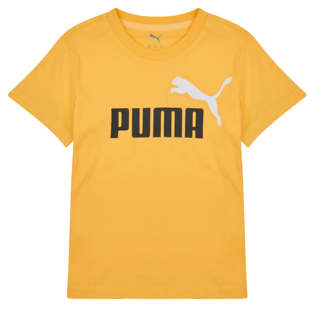 Puma Boy'S Ess 2 Color No.1 Logo T-Shirt Ασπρο