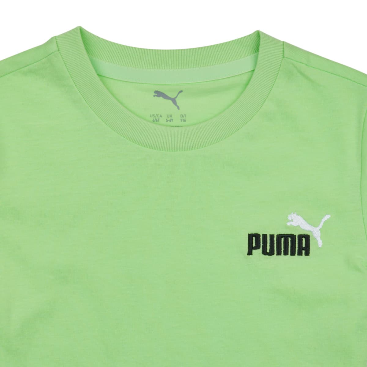 Boys' T-Shirts Puma Green