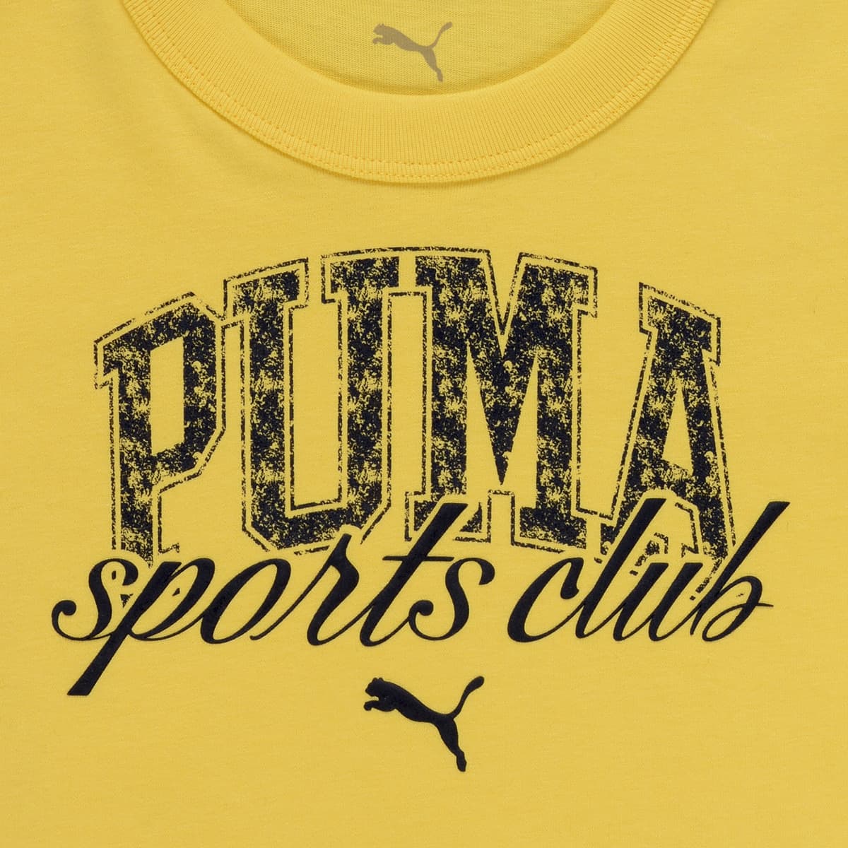Boys' T-Shirts Puma Yellow