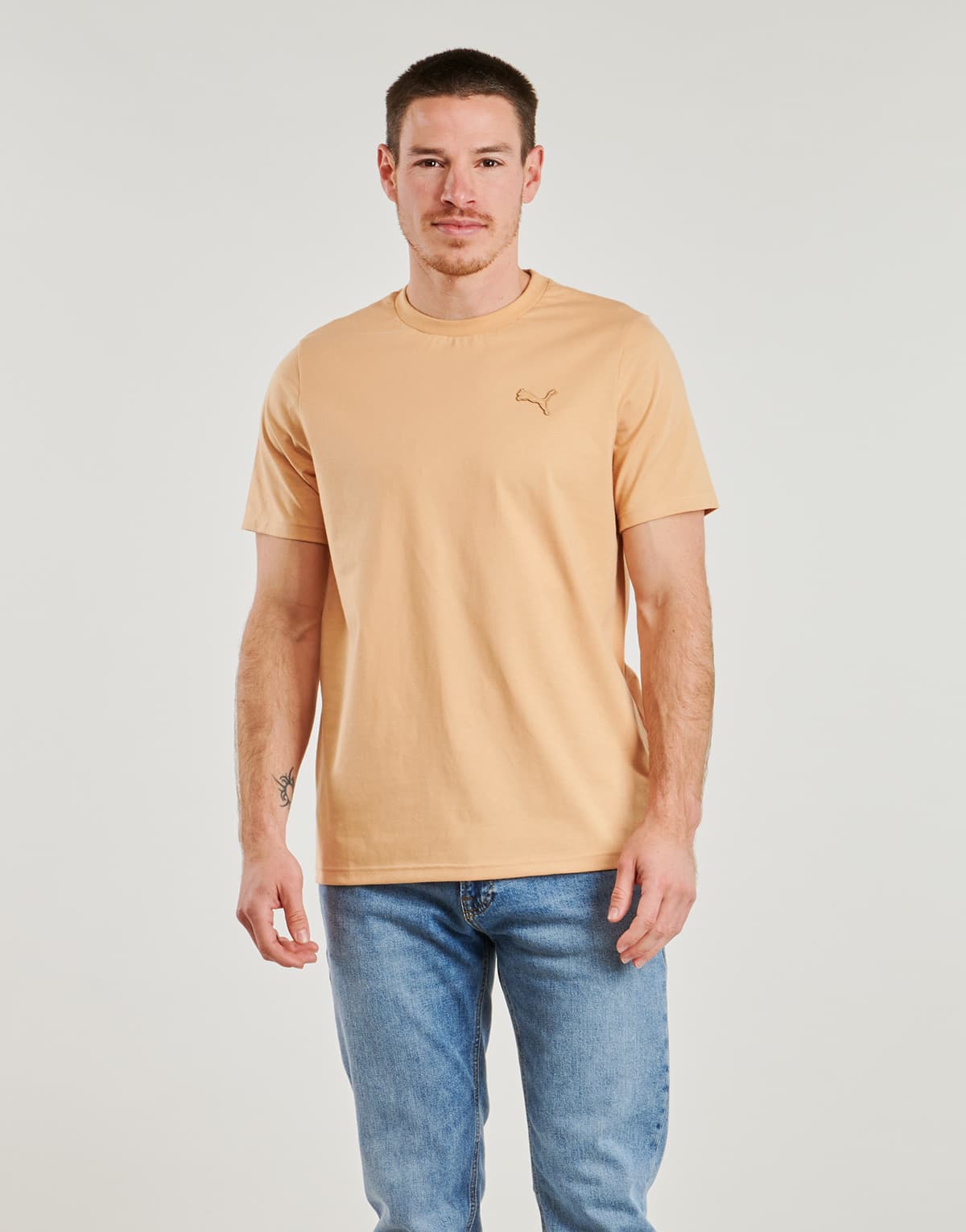 Men's T-Shirts Puma Beige