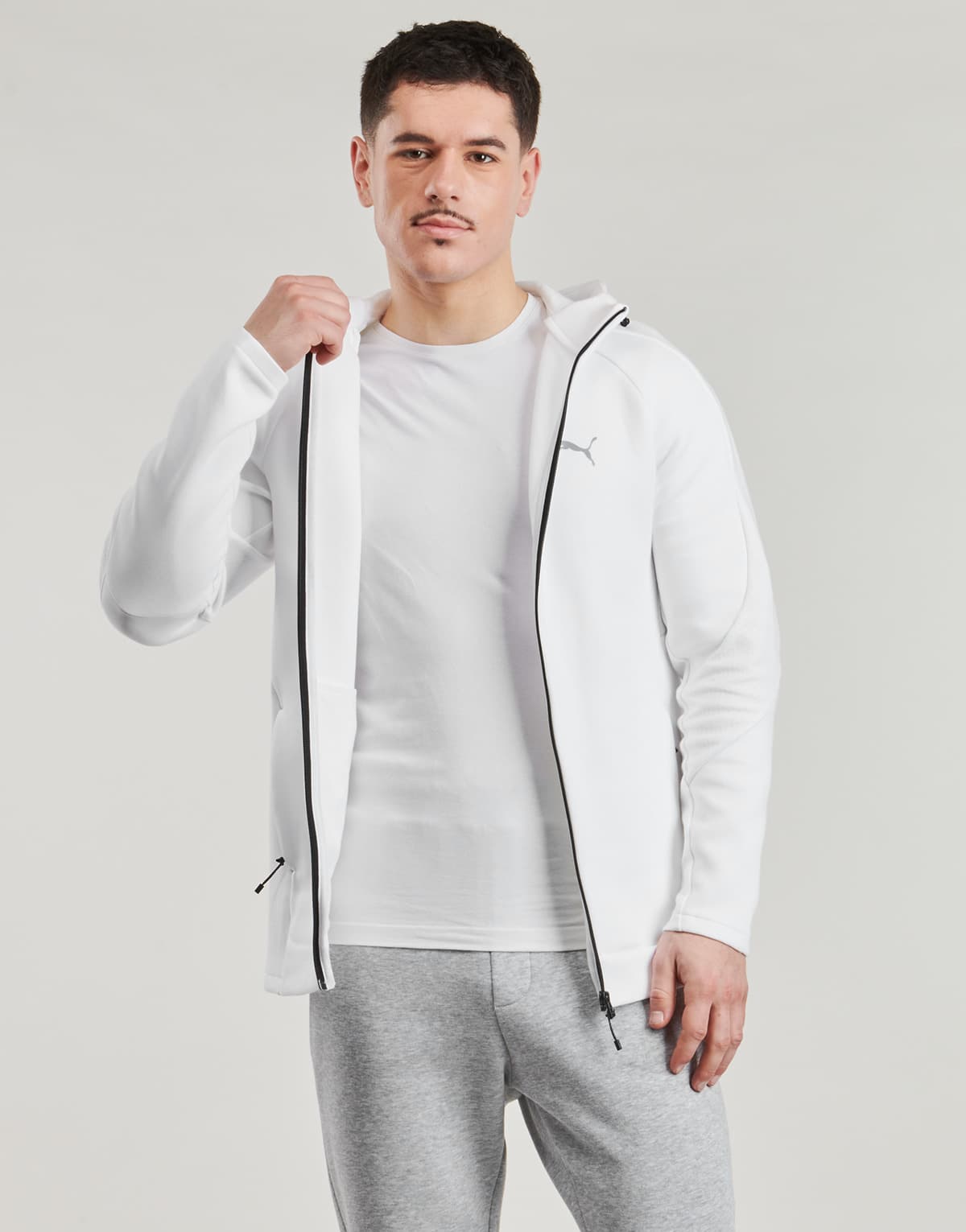 Men's Cardigans Puma White