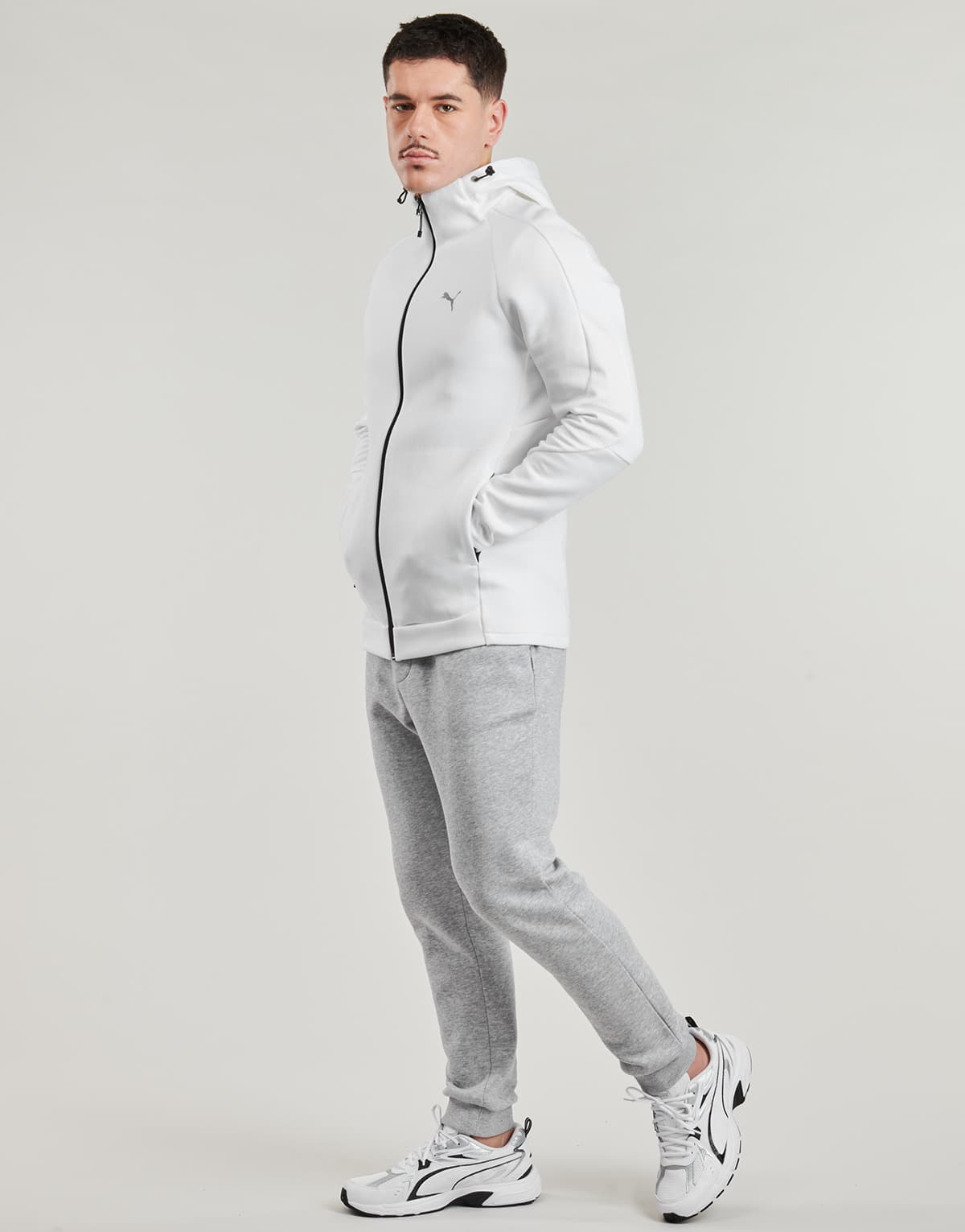 Men's Cardigans Puma White