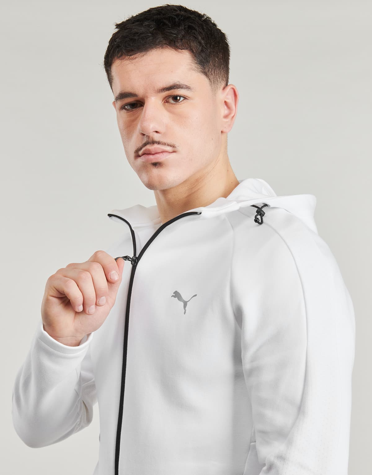 Men's Cardigans Puma White