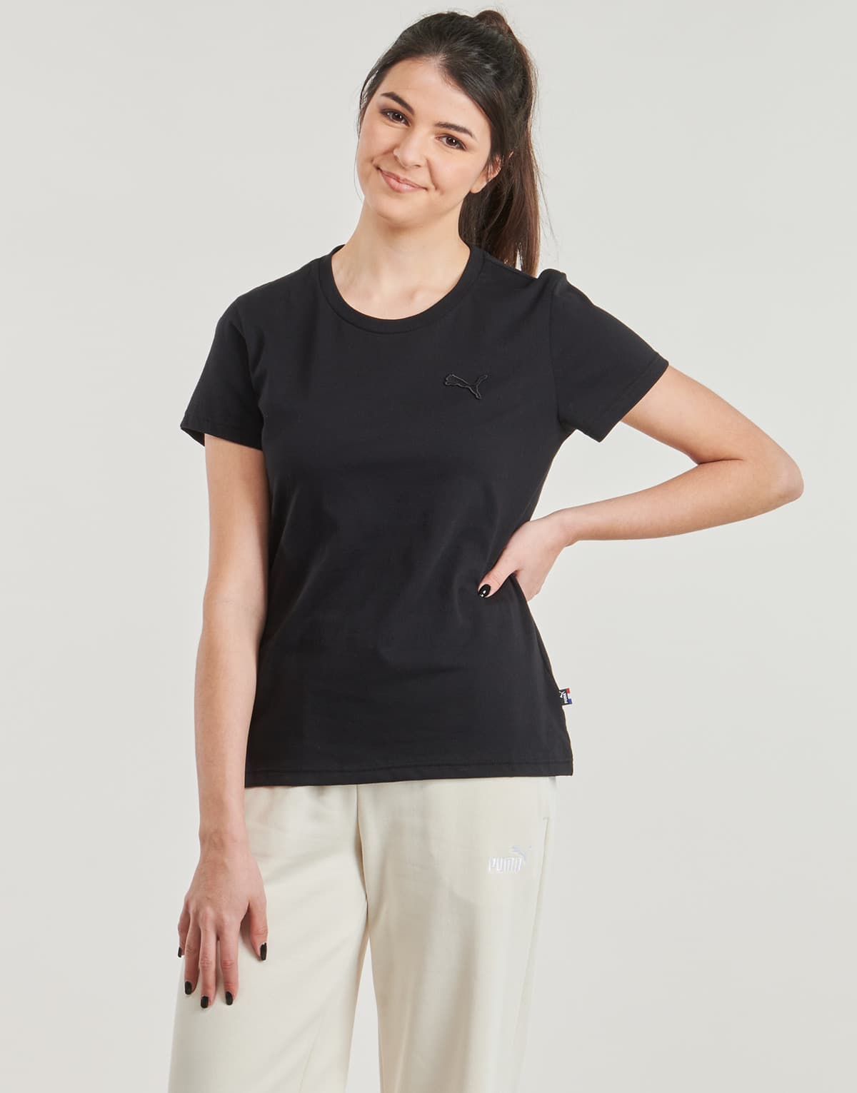 Women's T-Shirts Puma Black