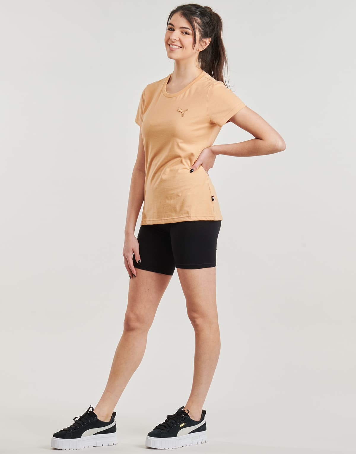 Women's T-Shirts Puma Beige