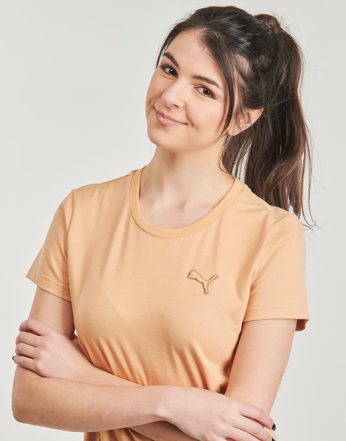Women's T-Shirts Puma Beige