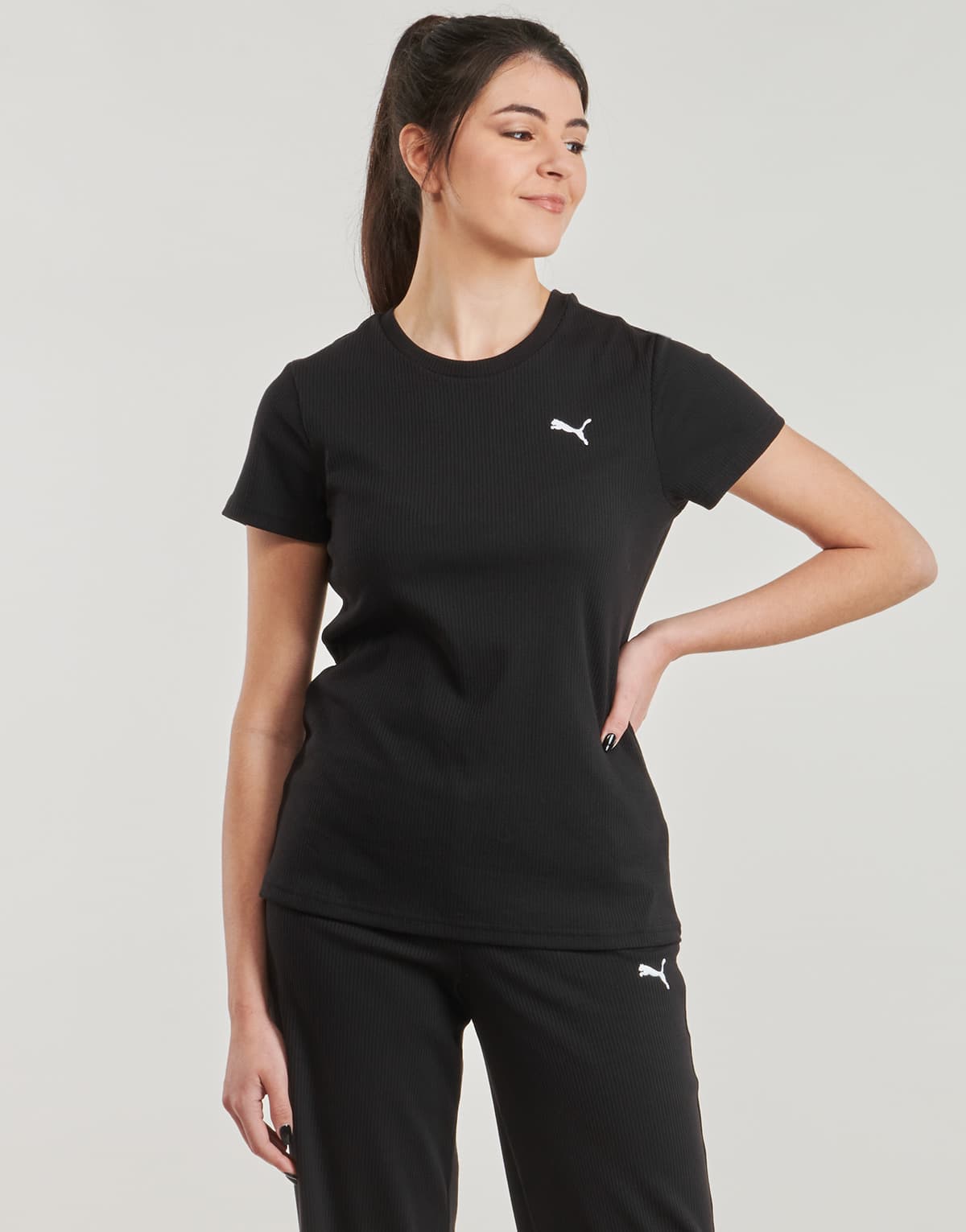 Women's T-Shirts Puma Black