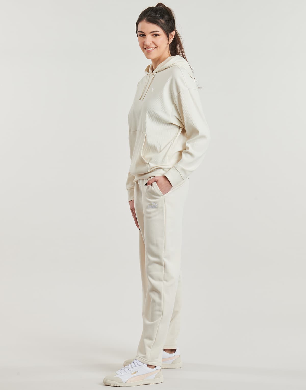 Women's Sweatshirts Puma Beige