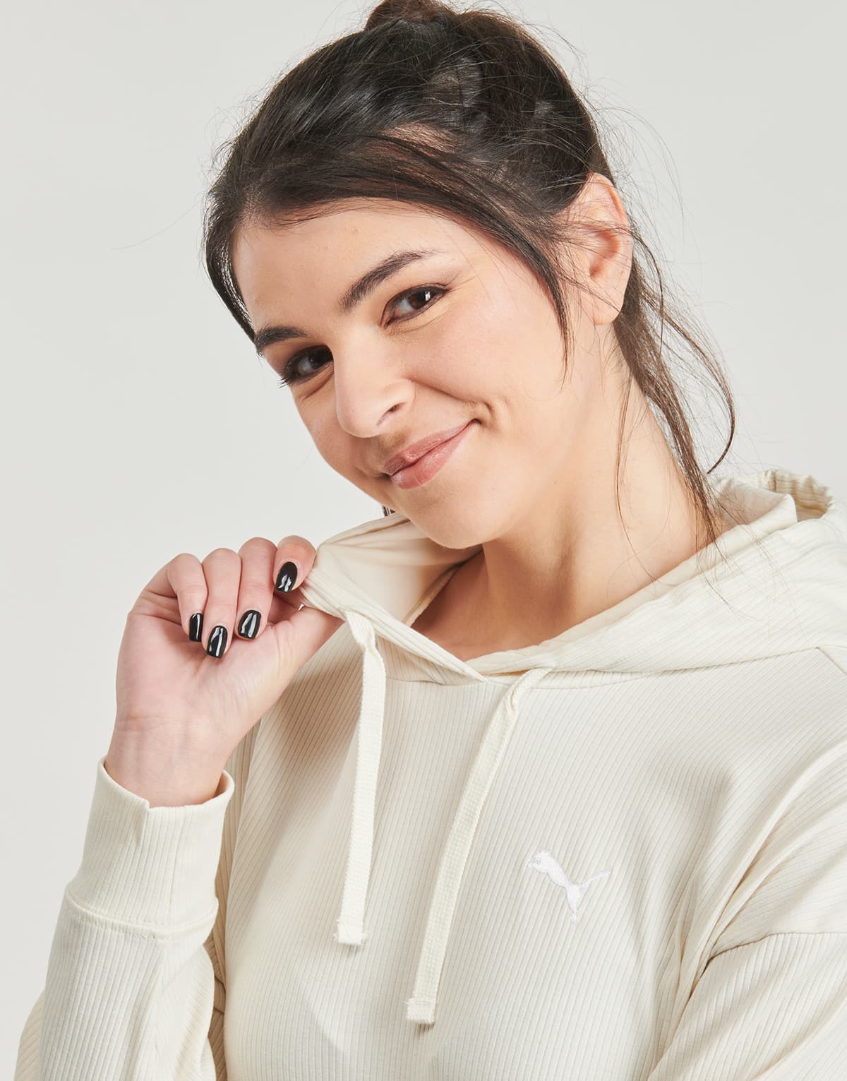 Women's Sweatshirts Puma Beige