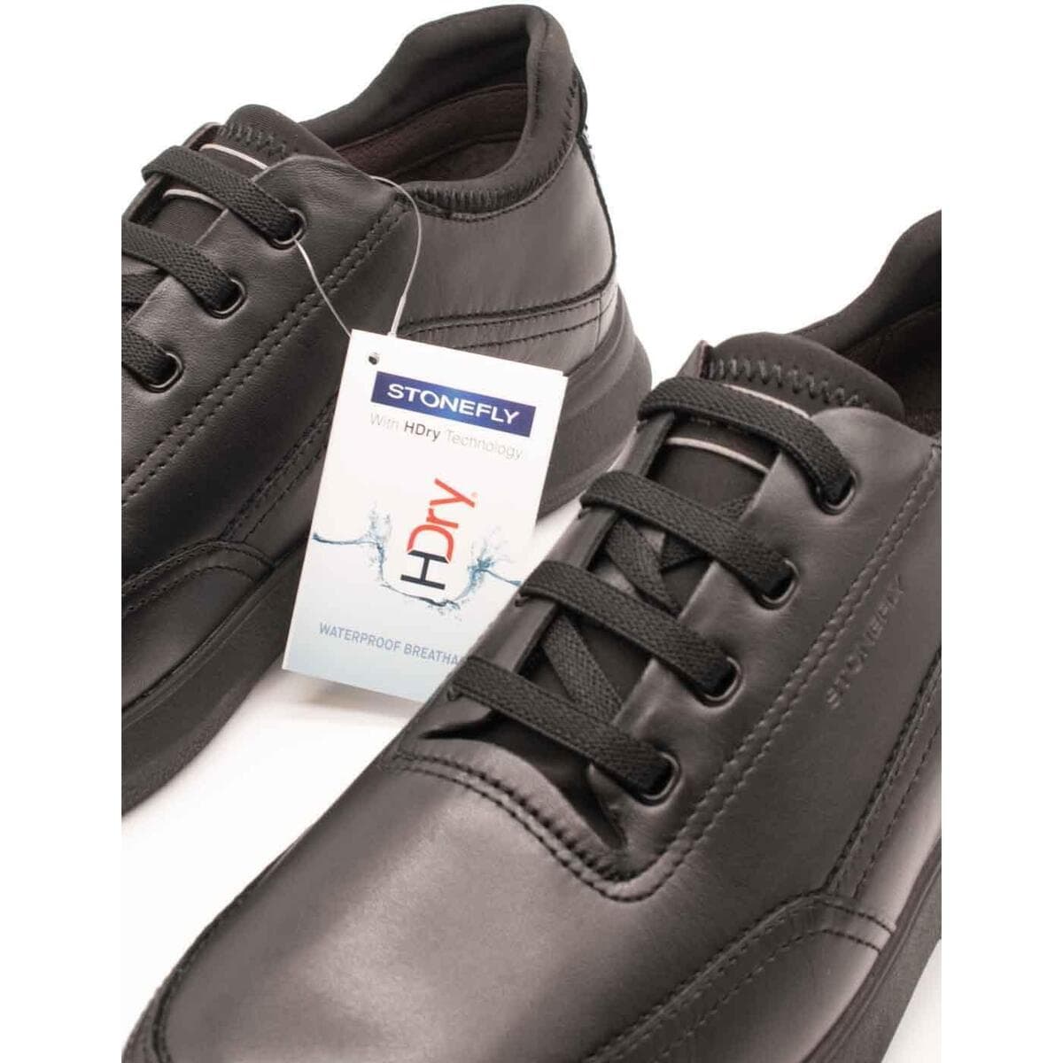 Men's Dress Shoes Stonefly Black