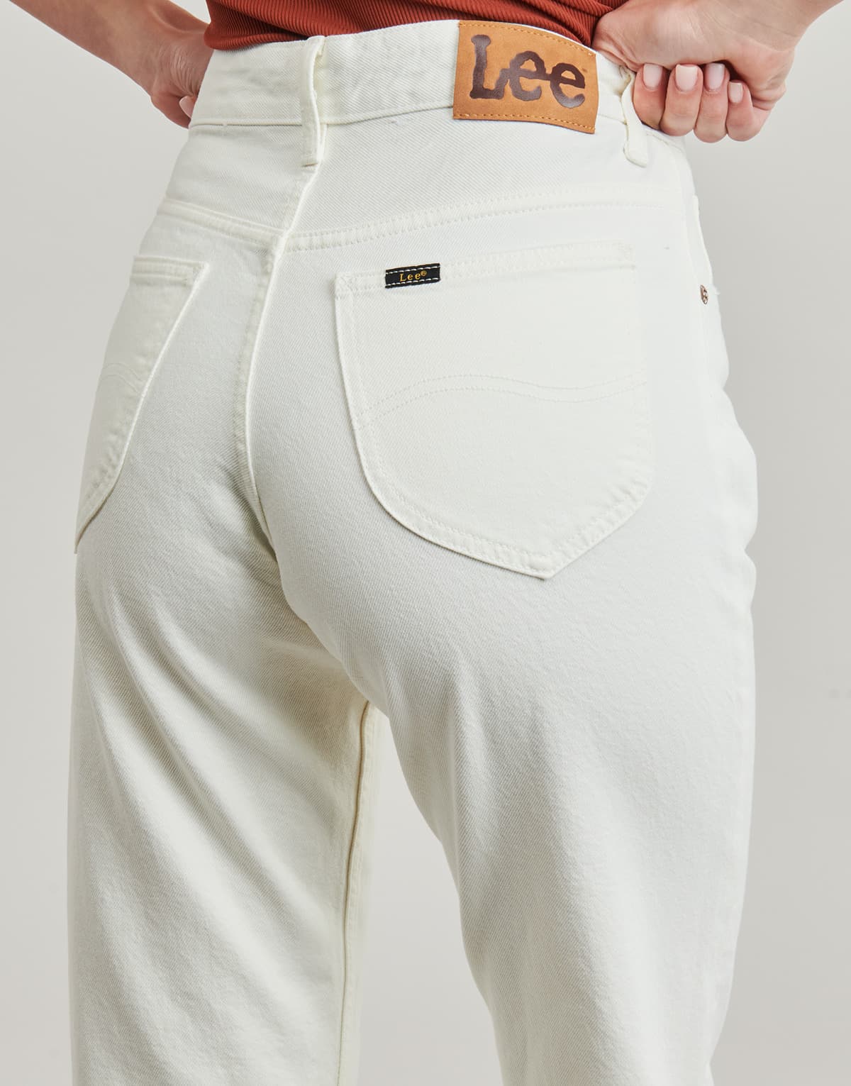 Women's Jeans Lee White