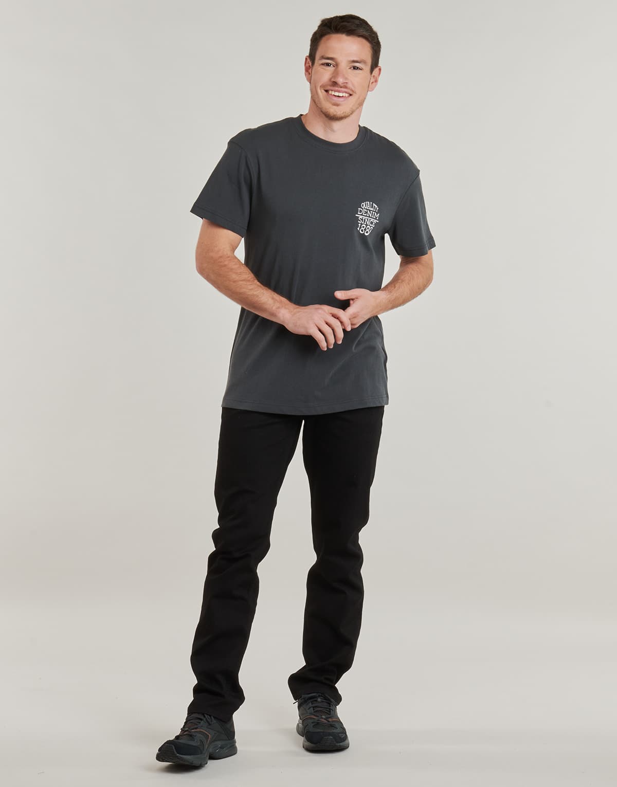 Men's T-Shirts Lee Black